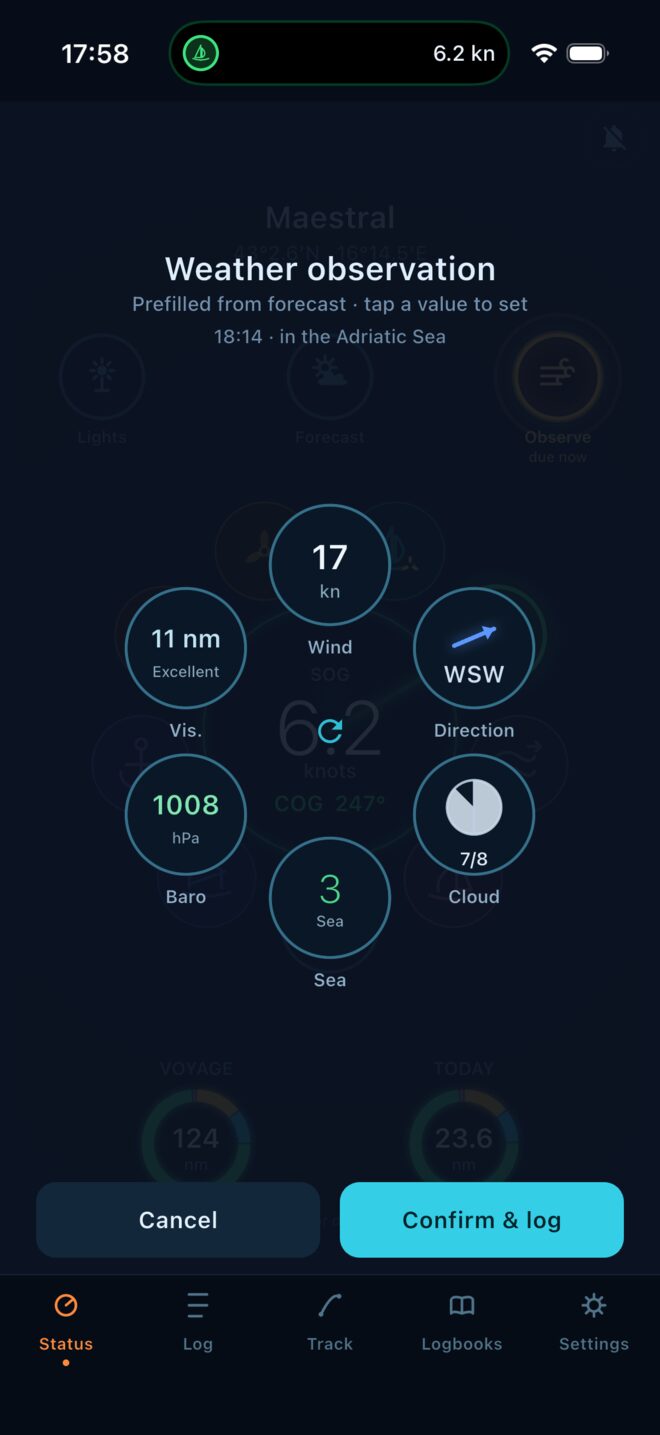 Weather observation